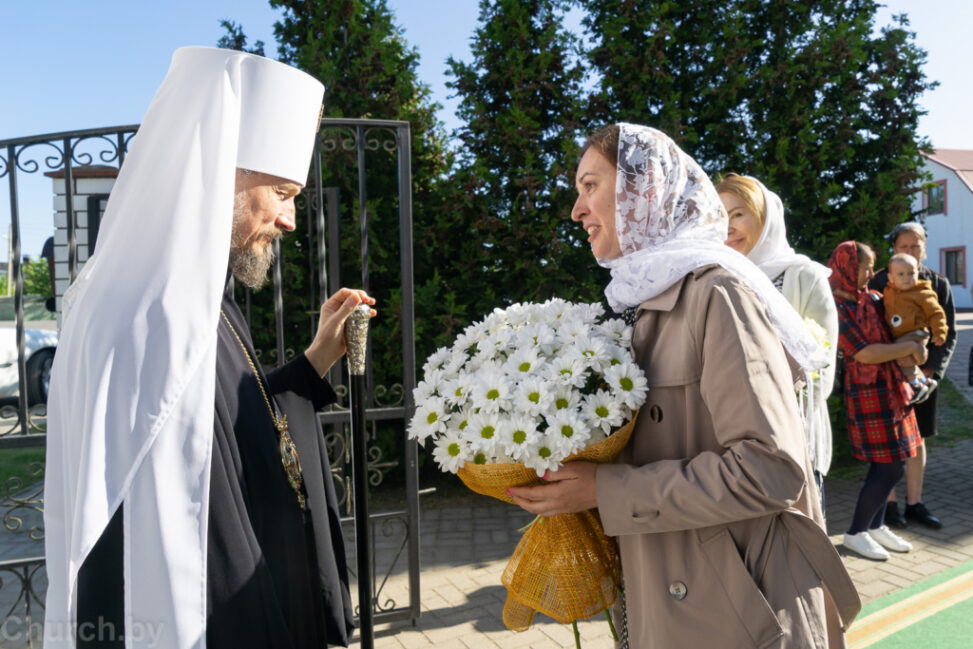 Архиерейское богослужение в Привольном