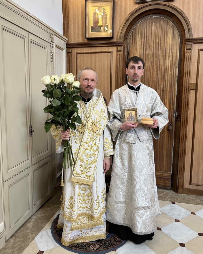 Митрополит Вениамин совершил диаконскую хиротонию