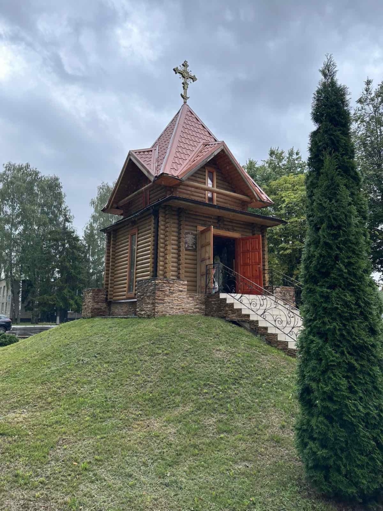 Престольный в часовне пророка Илии воинской части в Мачулищах