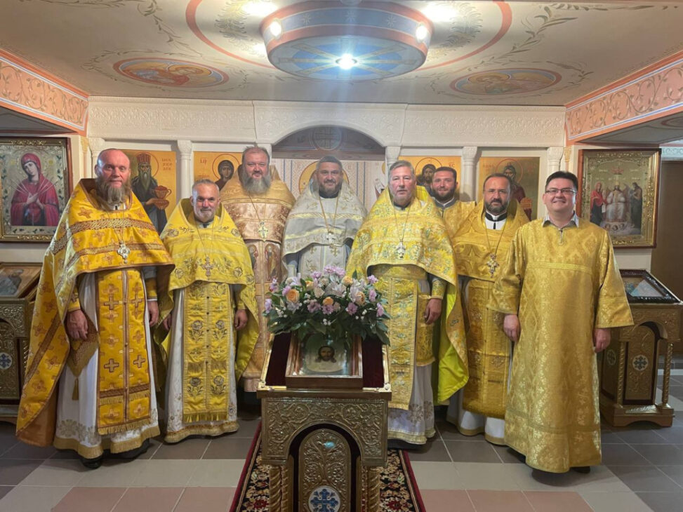 Престольный праздник криптового храма в честь Нерукотворенного Образа Господа Иисуса Христа в п. Привольный