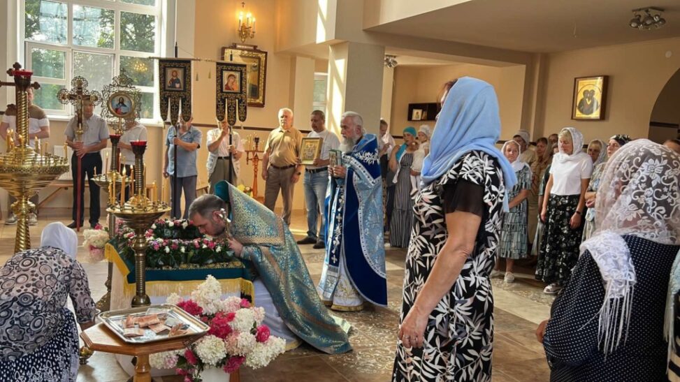 Престольный праздник в аг. Крупица