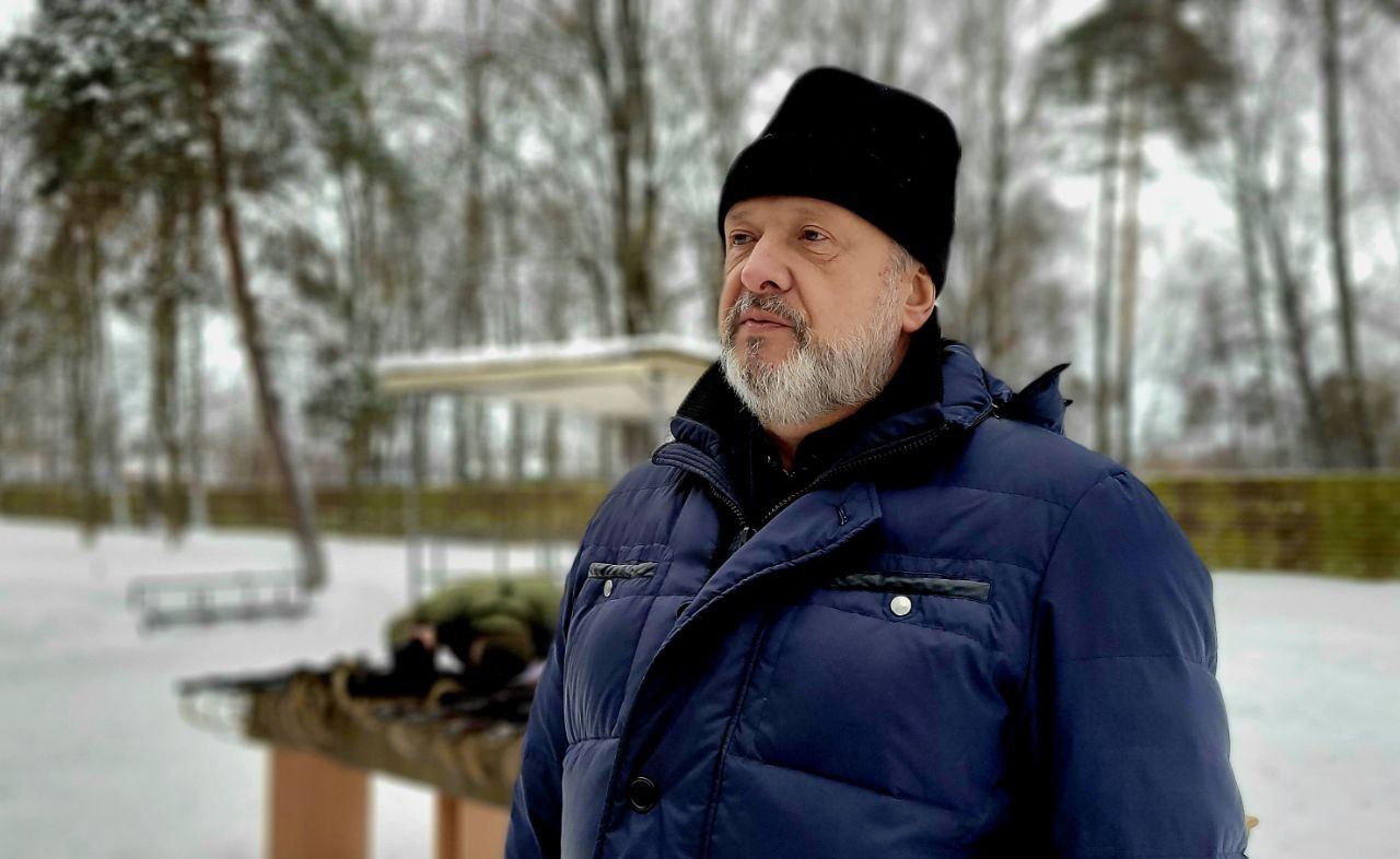 В Мачулищах прошел традиционный ритуал вручения стрелкового оружия с принятием Кодекса чести защитника Отечества