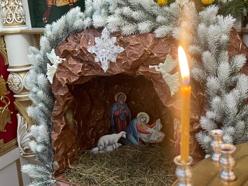 Богослужения в праздник Рождества Христова в Мачулищах