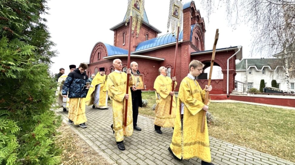 10 ноября престольный праздник на приходе в честь свт.Димитрия Ростовского в аг.Михановичи.