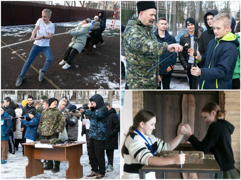 в рамках 1-го семейно-патриотического форума «Воспитаем патриотов – защитим Отечество!» прошла эстафета «Наука побеждать»