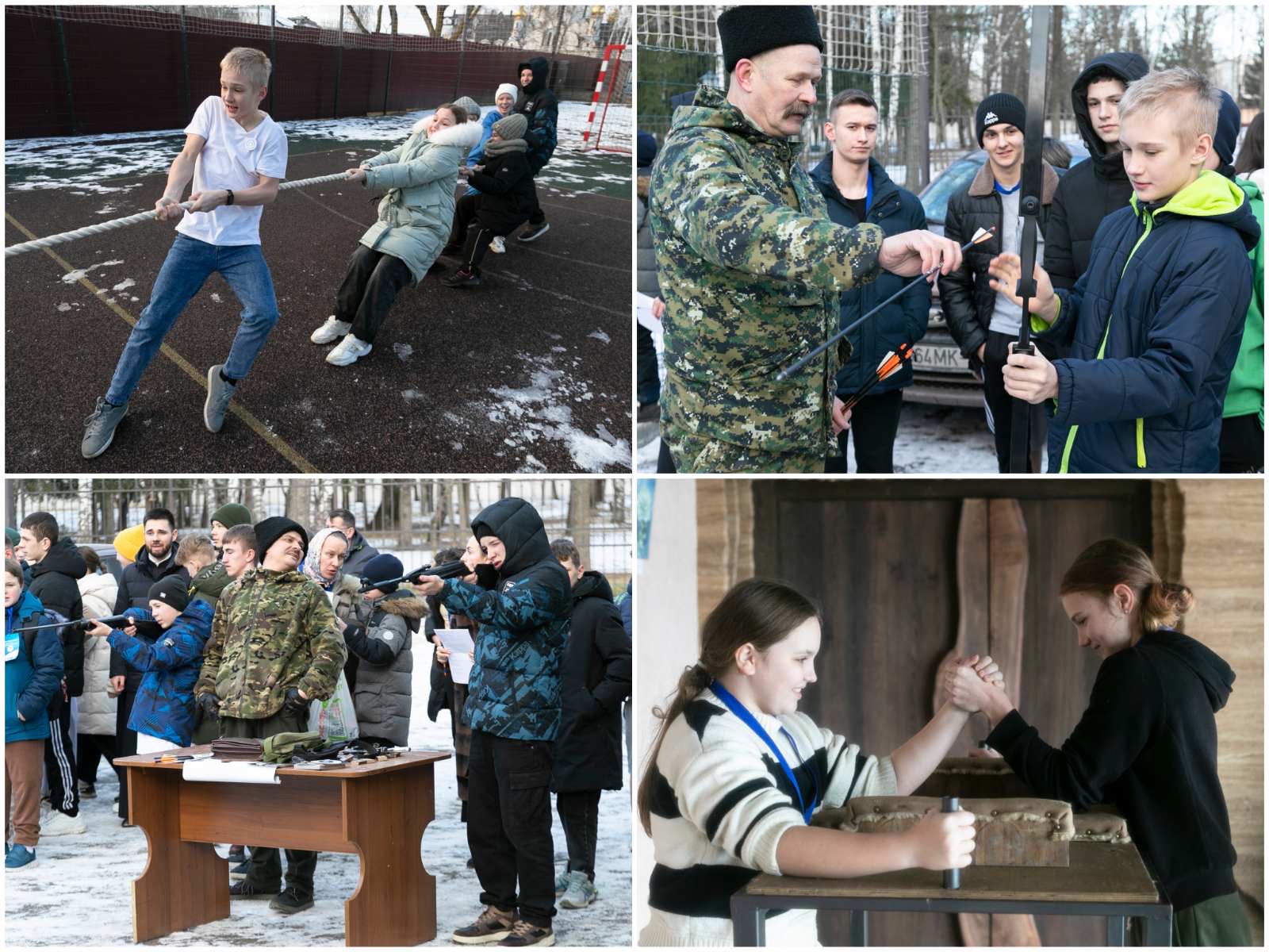 в рамках 1-го семейно-патриотического форума «Воспитаем патриотов – защитим Отечество!» прошла эстафета «Наука побеждать»