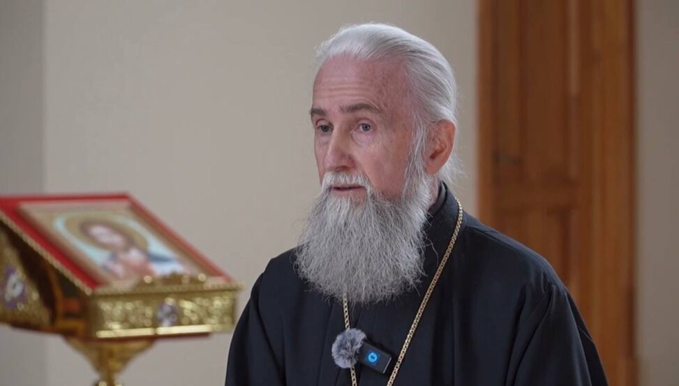 Настоятель храма Успения Пресвятой Богородицы агр. Крупица иерей Константин Дубкович вместе с дочерью Марией принял участие в съемках телепередачи «Сила веры»