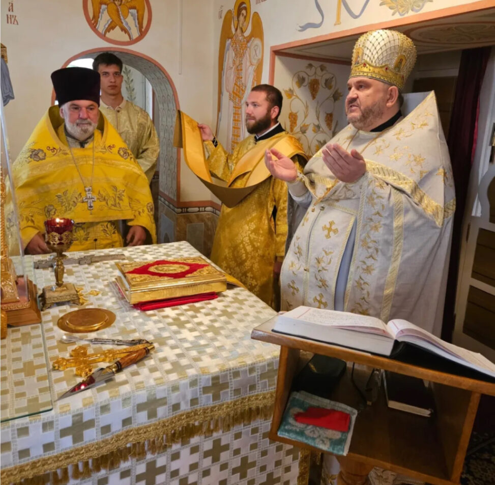 29 августа 2025 года, в день памяти Перенесения из Едессы в Константинополь Нерукотворного Образа (Убруса) Господа нашего Иисуса Христа, престольный праздник нижнего храма, была совершена Божественная литургия.