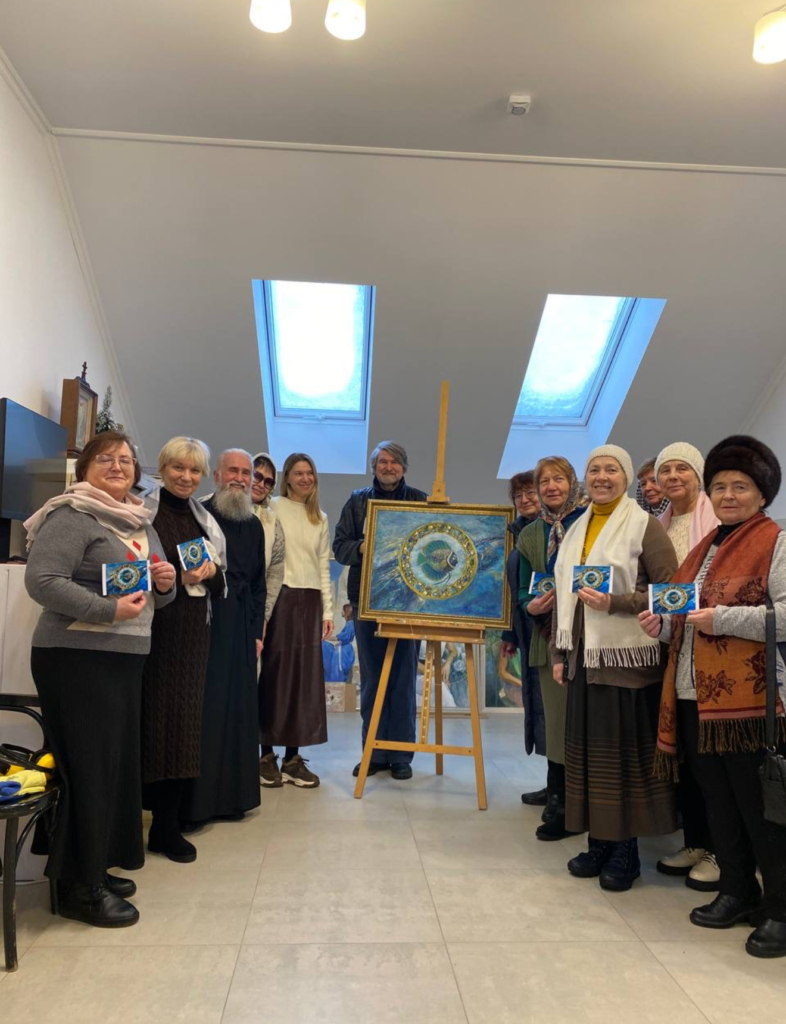 11.01.2026 паломники из г. Минска посетили храм Успения Пресвятой Богородицы аг. Крупица.